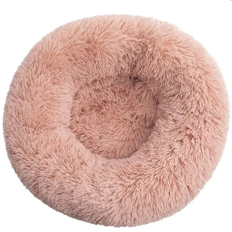 Lit Rond Ultra Douillet Rose Poudré - Animondes