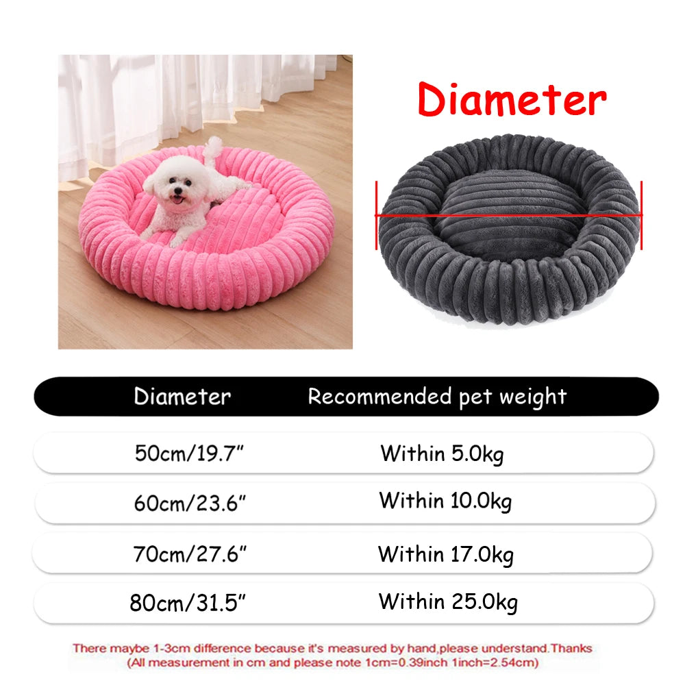 Lit Rond Ultra Douillet - chat installé - Animondes