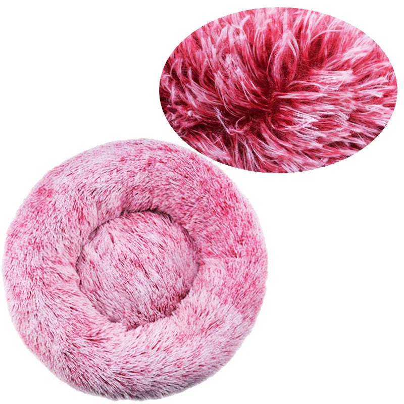 Lit Rond Ultra Douillet - lit peluche pour chat - Animondes